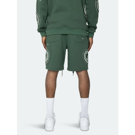 EPTM Paisley Shorts- Hunter Green - Image 4