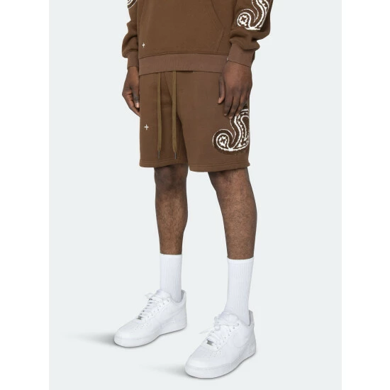 EPTM Paisley Shorts- Brown - Image 2