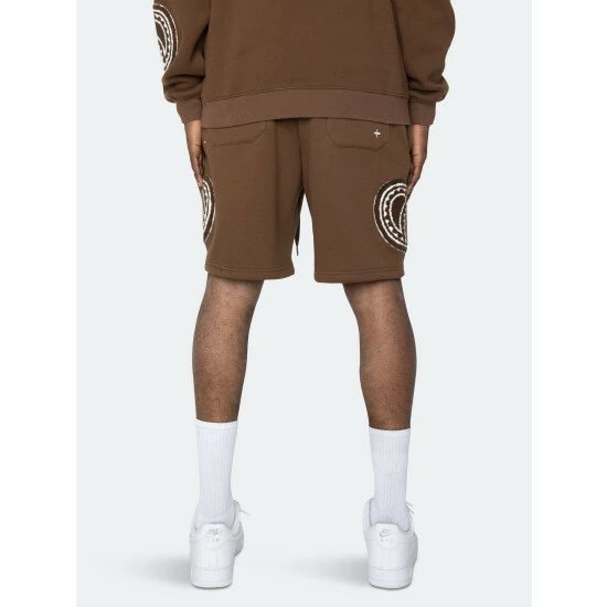 EPTM Paisley Shorts- Brown - Image 3