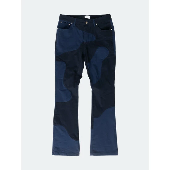 EPTM Dave East Marble Pants Denim & Bottoms Blue