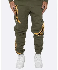 Eptm Nu Flame Sweatpants Pants Olive