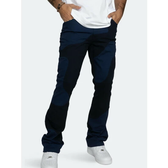 EPTM Dave East Marble Pants Denim & Bottoms Blue - Image 2