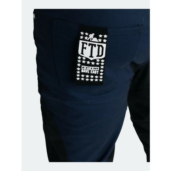 EPTM Dave East Marble Pants Denim & Bottoms Blue - Image 4