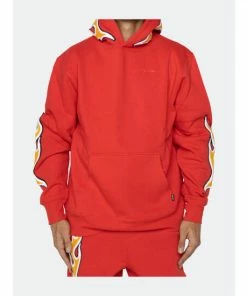 EPTM NU Flame Pullover-Red Sweatshirts, Sweaters & Hoodies