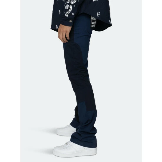 EPTM Dave East Marble Pants Denim & Bottoms Blue - Image 5