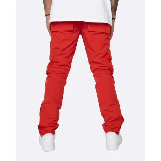 Eptm Snap Cargo Pants Denim & Bottoms Red - Image 3