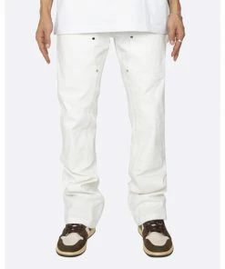 EPTM Nu Carpenter Pants Denim & Bottoms White