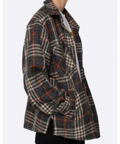 EPTM Slit Flannel Shirt Shirts Plaid Grey -EPTM Shop unnamed file 1146