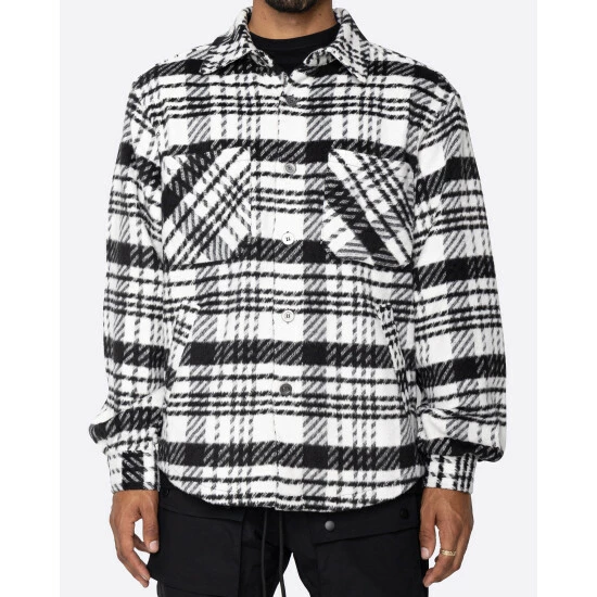 EPTM Slit Flannel Shirt Shirts Modern Black 3 EPTM Slit Flannel Shirt Shirts Modern Black