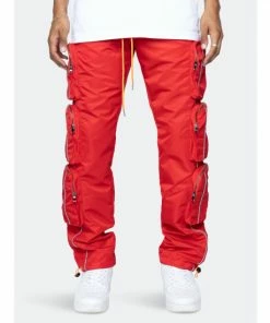 EPTM 3M Triple Cargo Pants Denim & Bottoms Red
