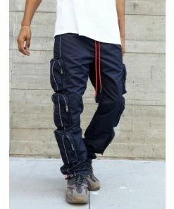 EPTM 3m Triple Cargo Pants Denim & Bottoms Navy -EPTM Shop unnamed file 1189