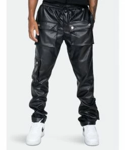 EPTM Gopachi Snap Cargo Pants Denim & Bottoms Black