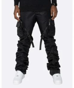 EPTM Stacked Flare Cargo 2.0 Pants Black
