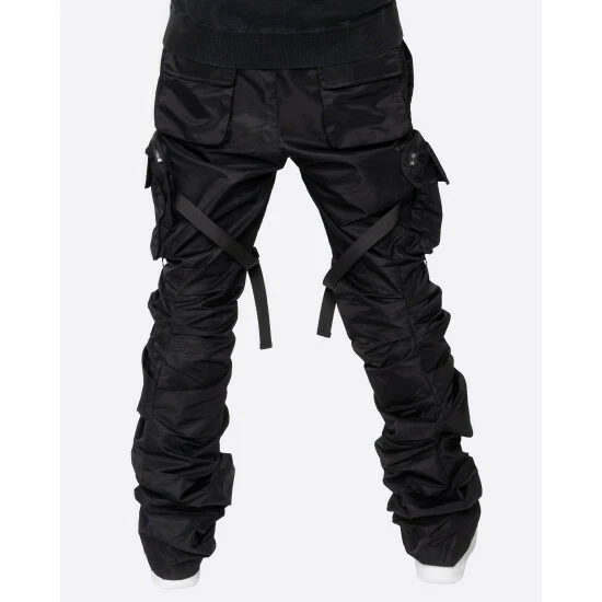 EPTM Stacked Flare Cargo 2.0 Pants Black - Image 5