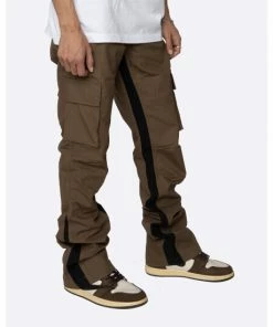 EPTM Flare Cargo Pants Brown