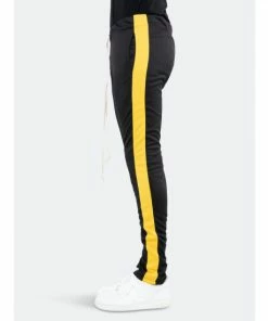 EPTM Track Pants Black/yellow