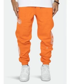EPTM Paisley Sweatpants-Orange Pants