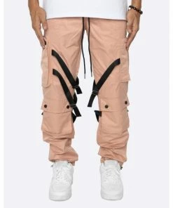 EPTM Tayhwa Strap Cargo Pants Salmon