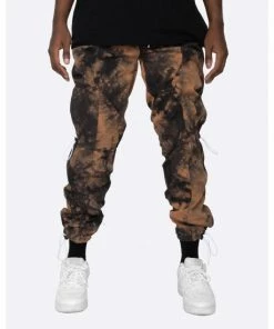 EPTM Tie Dye Hyper Track Pants Brown
