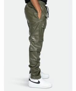 EPTM Gopachi Snap Cargo Pants Denim & Bottoms Olive -EPTM Shop unnamed file 34