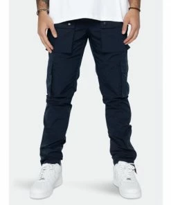 EPTM Snap Cargo Pants Denim & Bottoms Navy