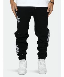 Eptm Paisley Sweatpants Pants Black