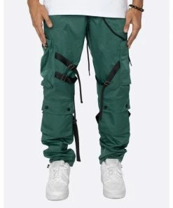 EPTM Tayhwa Strap Cargo Pants Teal