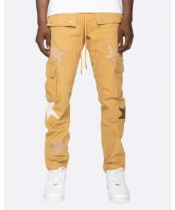 EPTM Stardom Cargo Pants Denim & Bottoms Khaki