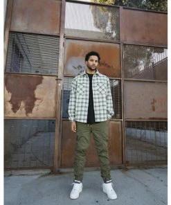 Eptm Heavy Flannel Shirt Shirts Black -EPTM Shop unnamed file 573