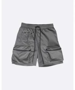 Eptm Combat Cargo Shorts Grey