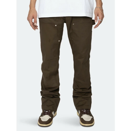 Eptm Nu Carpenter Pants Denim & Bottoms Brown