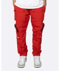 EPTM Dave East "Dope Boy" Cargo Pants Denim & Bottoms Red