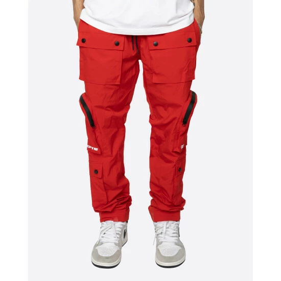 EPTM Dave East "Dope Boy" Cargo Pants Denim & Bottoms Red