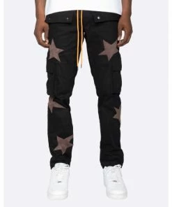 EPTM Stardom Cargo Pants Denim & Bottoms Black