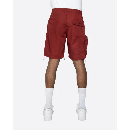 EPTM Hyper Cargo Shorts Burgundy - Image 4