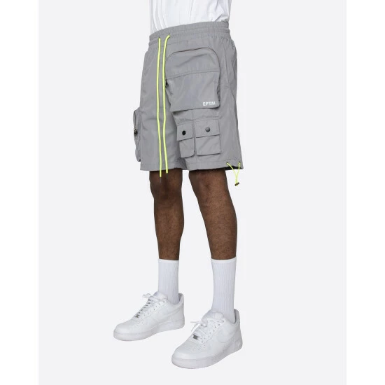 Eptm Hyper Cargo Shorts Grey - Image 3