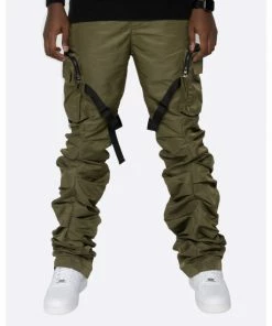 EPTM Stacked Flare Cargo 2.0 Pants Olive