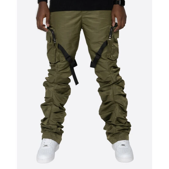 EPTM Stacked Flare Cargo 2.0 Pants Olive