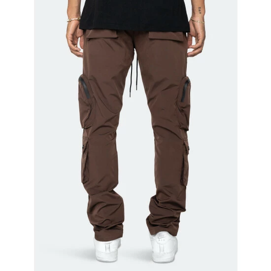 EPTM Dave East "Dope Boy" Cargos Pants Dark Brown - Image 3