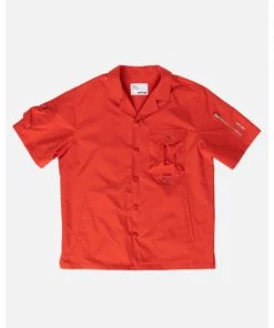 Eptm Snap Button Shirt Shirts Red