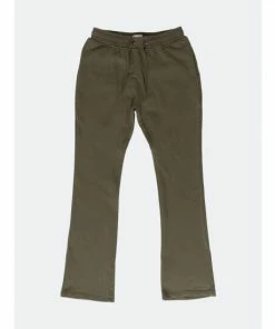 Eptm French Terry Flare Pants Olive