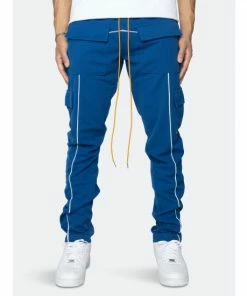 EPTM Reflective Piping Cargo Pants 3.0-Royal Blue