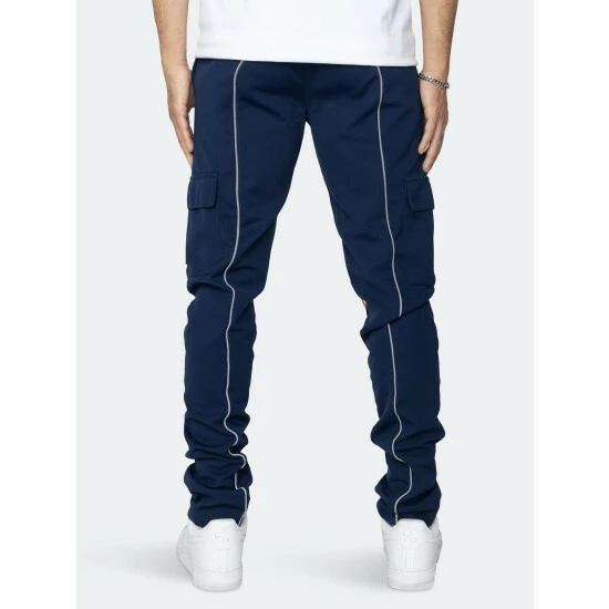 EPTM Reflective Piping Cargo Pants 3.0 Navy - Image 4