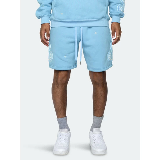 EPTM Paisley Shorts-Baby Blue