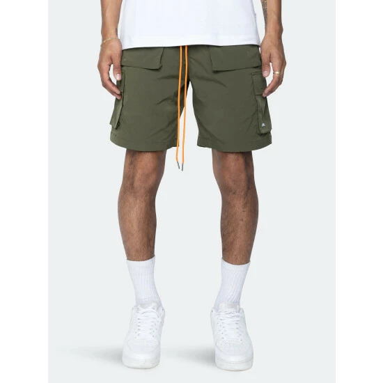 Eptm Snap Cargo Shorts Olive