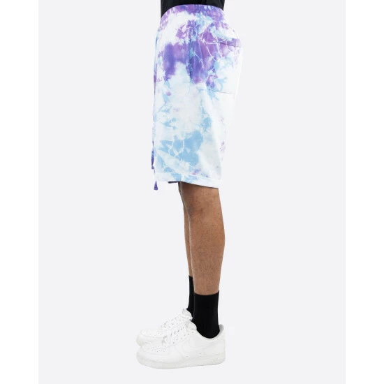 EPTM Tie Dye Shorts - Lt.Blue/Purple Light Blue/purple - Image 2