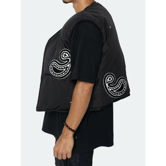 EPTM Puffer Vest (Reversible)-BLACK Coats, Jackets & Blazers