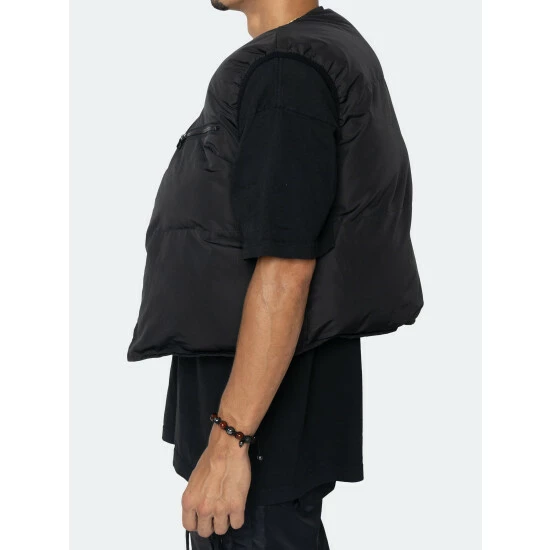 EPTM Puffer Vest (Reversible)-BLACK Coats, Jackets & Blazers - Image 2