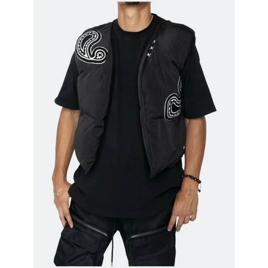 EPTM Puffer Vest (Reversible)-BLACK Coats, Jackets & Blazers - Image 3