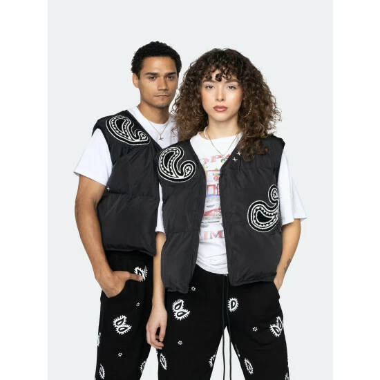 EPTM Puffer Vest (Reversible)-BLACK Coats, Jackets & Blazers - Image 5